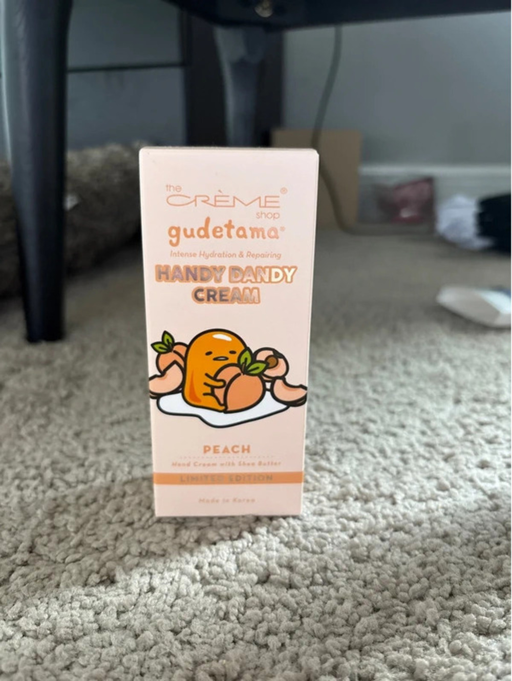 Peach Hand Cream by The Crème Shop. NEW!